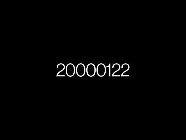 Is 01:22 Everyday • 2000-01-22